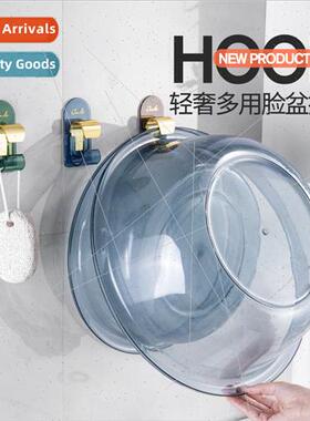 Wall Mounted Bathroom Basin Rack Bathroom Shelf -Adhesive Ad