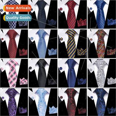 Men Tie Set 3 Cashew Flower Europe Tie
