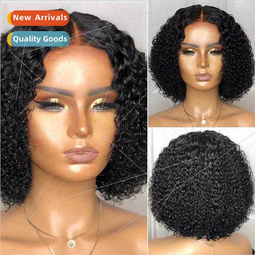 Popular wigs Europe ladies center parted black cornrows shor