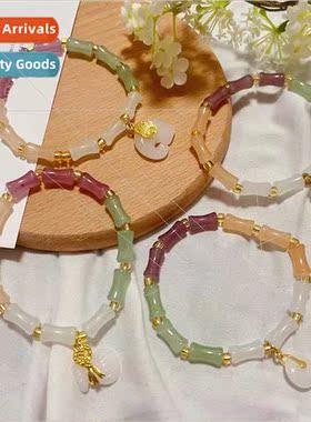 Colorful Bamboo Bracelet Female  Sets Sets Sets Sets Sets Se