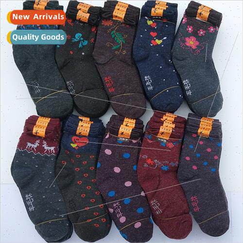 Autumn winter imation wool women socks Women wool socks thic