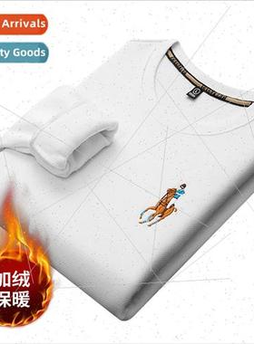 High- padded winter long-sleeved body shirt fall winter loos