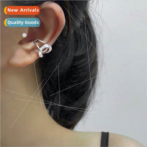 Double C-shaped ear clips whout ear holes female Europe full