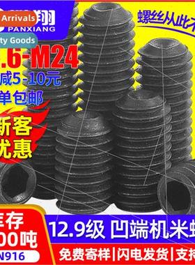 12.9 Concave End Machine Screws Hexagon Socket Set Screws He