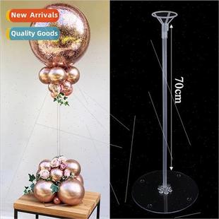 poles balloon birthday decoration hote Table layout floating