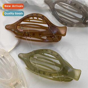 French hair clips elegant back head plate hair large duckbil