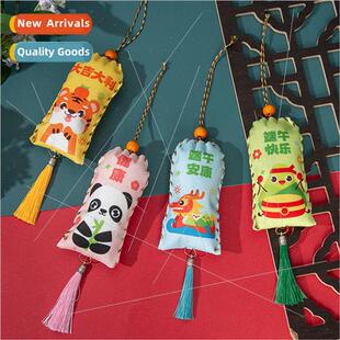 Dragon Boat Festival mugwort sachet children handmade diy du