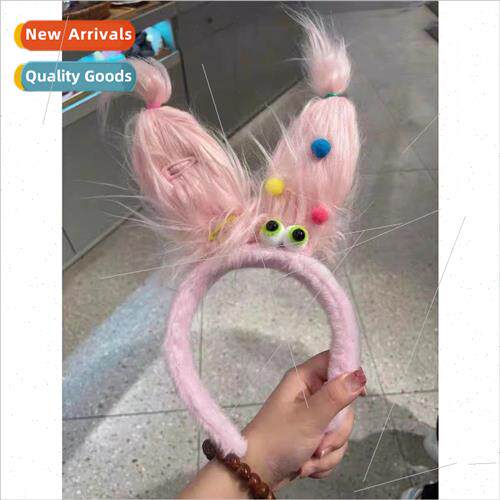 plush wash face hair band cute cute amusement park hair card