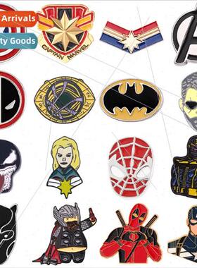Marvel Superhero Series Pin Captain America Iron Man Spider-