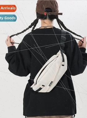 cool motorcycle ins unisex colorblocking chest bag 2022 simp