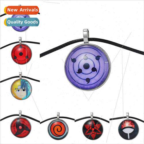 Europe Naruto Time Gemstone Necklace Fashion mple Rope Chain