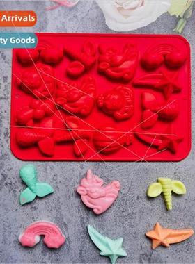 Unicorn 442 Chocolate Cookie Mould Cake Mould Ice Cream Cand