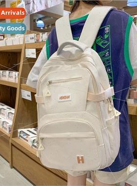 new shoulder bag middle school students schoolbag large capa