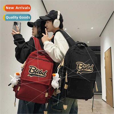 ins wind schoolbag set nd large capacy men women shoulders b