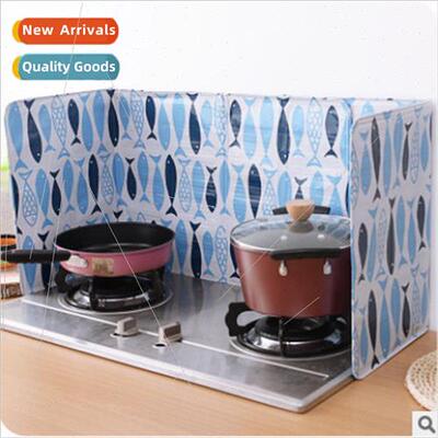 Kchen gas cooktop grease shield printed aluminum foil baffle