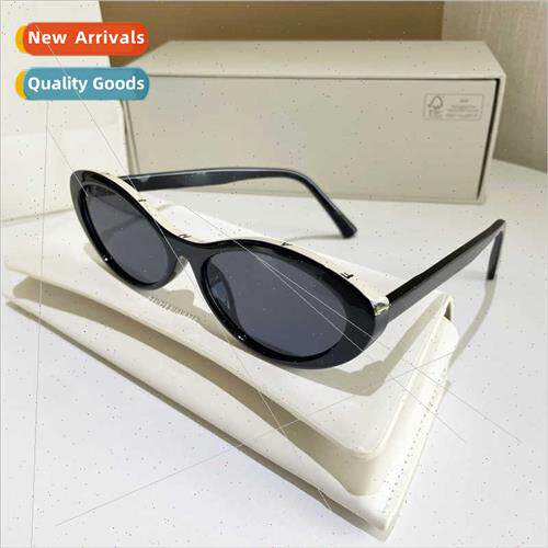 Retro cat eye TR90 sunglasses female letter punk high set my