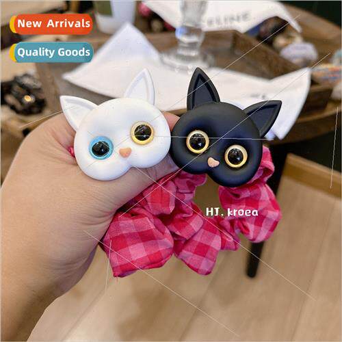 Cartoon big eyes quirky cute hair rope Dragon Fru Lattice La