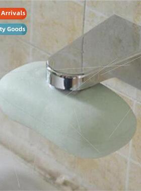 lver magnetic soap holder creative suction cup soap box stee