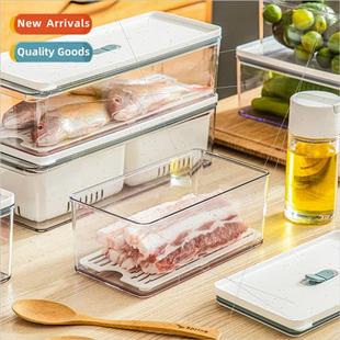 refrigerator transparent organizer grade plastic food Kchen