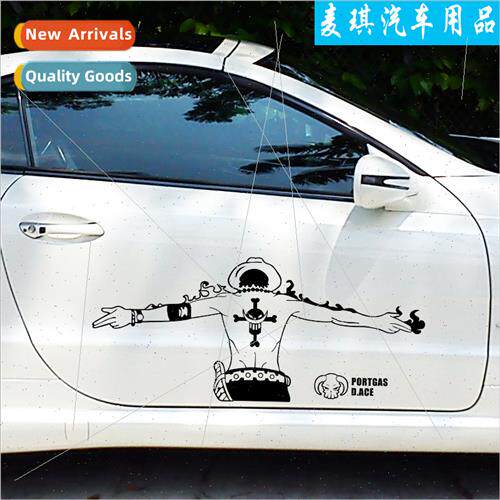 X-142 op cartoon car stickers car stickers Ace back anime ca