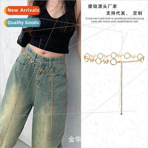Waist chain female metal summer nd  accessories metal pants