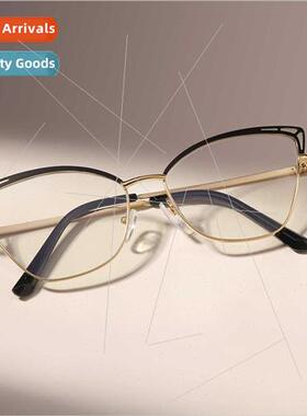 Cat eye metal fine frame frame glasses new glasses frame fem