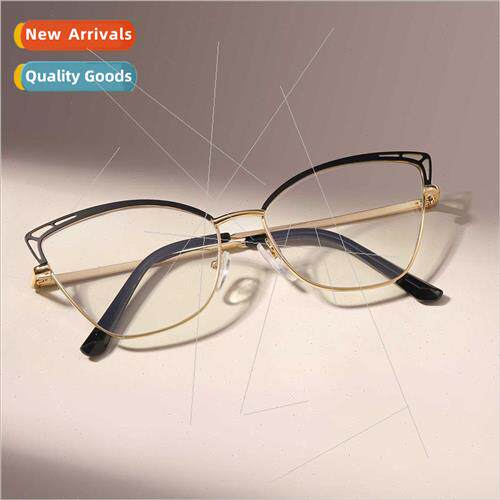 Cat eye metal fine frame frame glasses new glasses frame fem