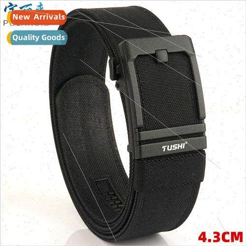 Double thickened tactical belt men milary fan outdoor nylon