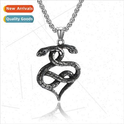 Hip hop hollow retro tanium steel necklace influx men stainl