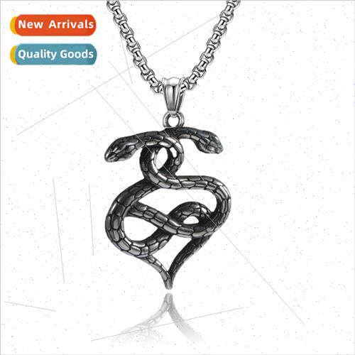 Hip hop hollow retro tanium steel necklace influx men stainl