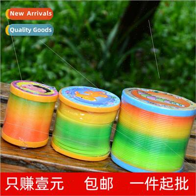 Creative color spring rainbow circle Thousands rainbow circl