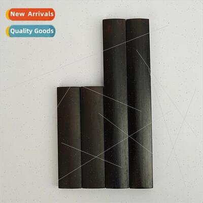 Black zinc wood wooden plain 30cm paperweight beginner calli