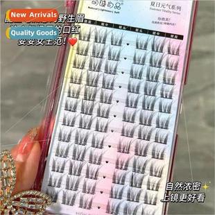 Genie Cat Natural False ngle Large EyelashesDevil Volume