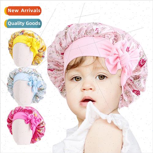 Europe Uned States popular baby printing sleeping cap milk s
