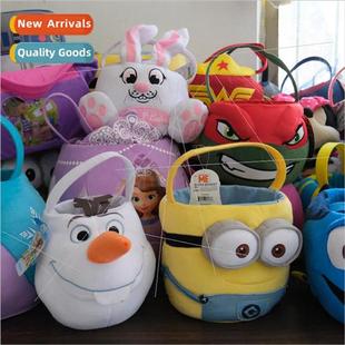 cartoon storage bag Plush room fabric children dec toys