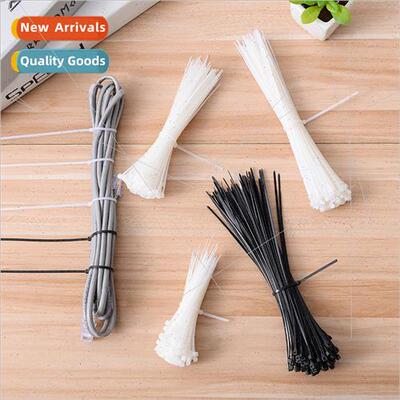 -locking nylon cable ties cable management tape wire storage