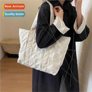 nylon embroidery line Fashion tote capacy handbag bag large