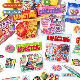 promise Korea stickers light material pack Sam sticker