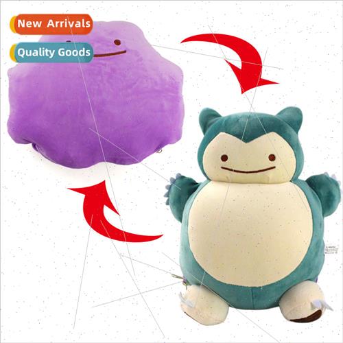 Creative Pokemon pillow plush toys dolls dual-use dolls Capp