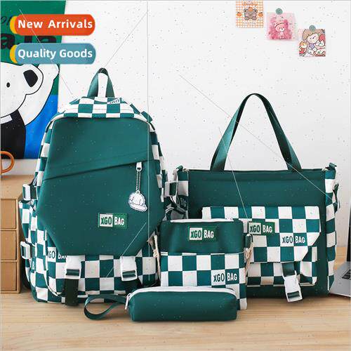 New Klein blue nd schoolbag female students Japan large-capa