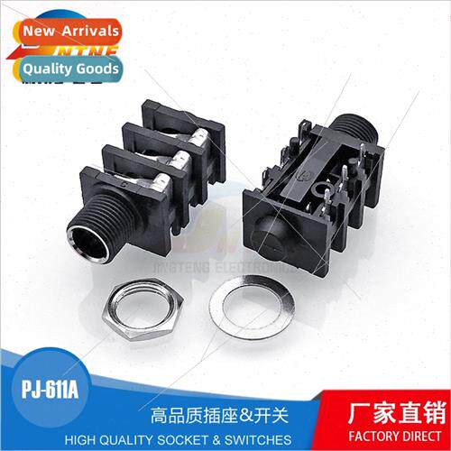 6.35 socket 636AST microphone socket microphone sound socket