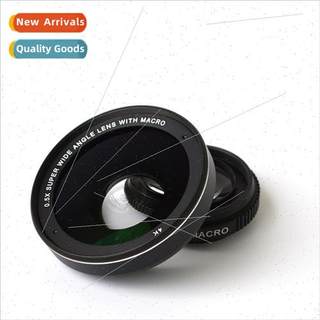 New 37mm Mobile Phone New 0.5X 4K Wide Angle Macro Lens 15x