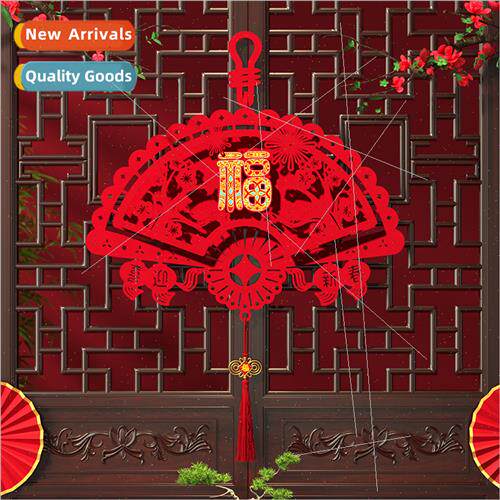 Joyous decorations pull flower hanging decorations flocking