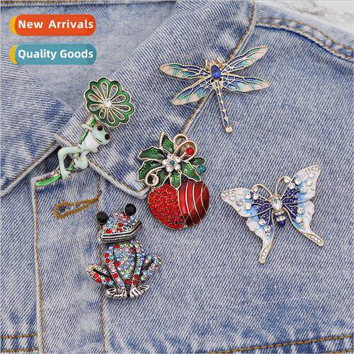 Europe 2021 Christmas Animal Frog Dragonfly Butterfly 适用Ap