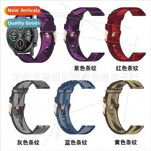 适用Huawei GT GT2 46MM Honor MagicWatch2 46mm 22mm Canvas Wr