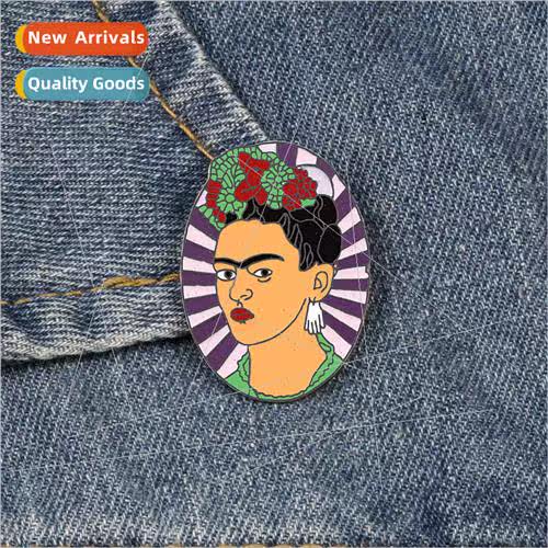 Korean  personalized creative brooch cartoon animation chara