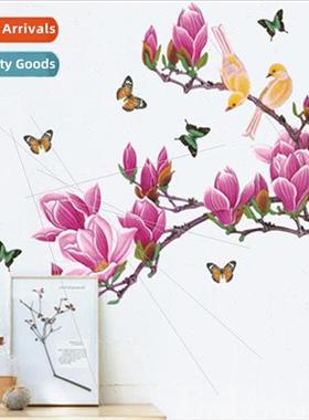 Three generations of removable wall stickers bedroom living
