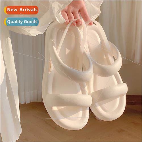 home outside wear leisure slippers creative new soft flat bo