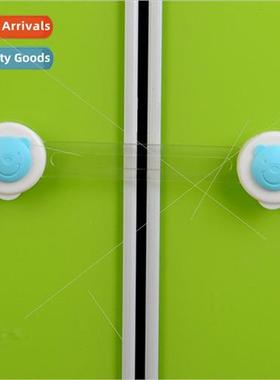 Cute cartoon bear head child safety locks cabinet door drawe
