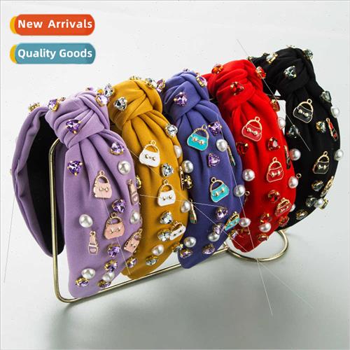 Hair bands fashion Valentine Day baroque pearl headbands all